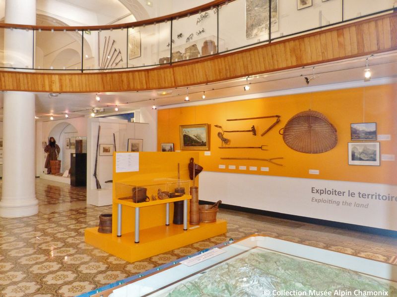 Les patrimoines du mont Blanc, collection permanente, musée Alpin