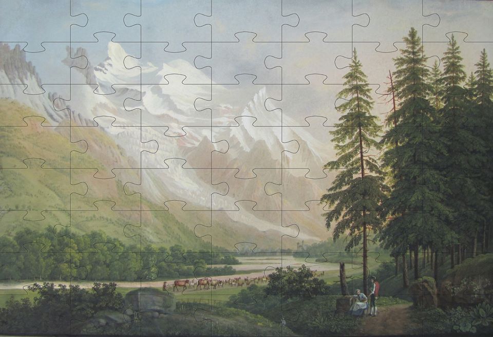 Puzzle Bleuler 56 pièces ©musée Alpin