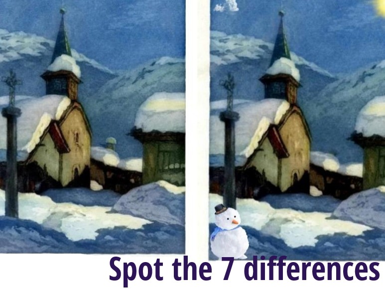 Spot the seven differences !