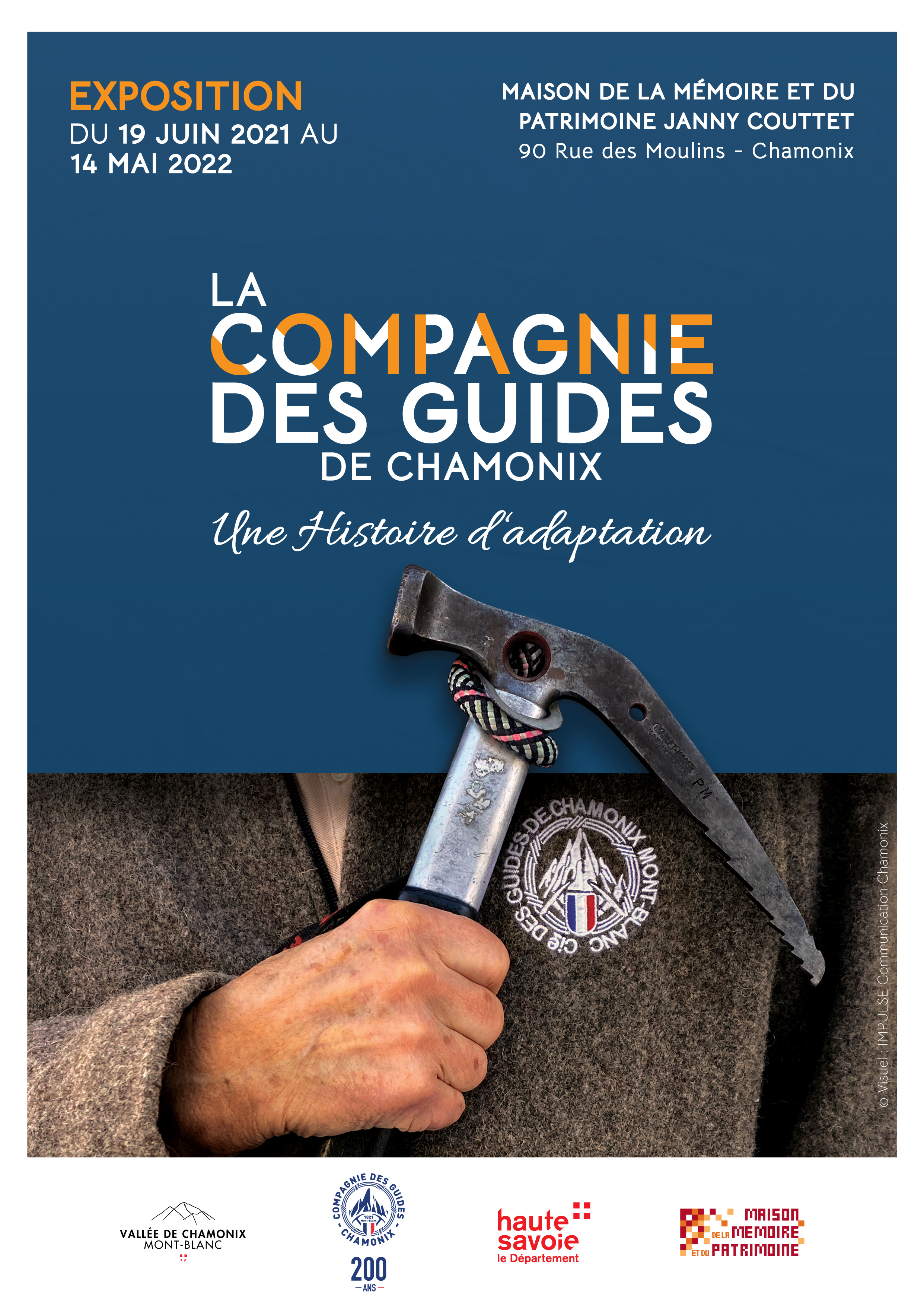Exposition La compagnie des Guides de Chamonix 2021-2022
