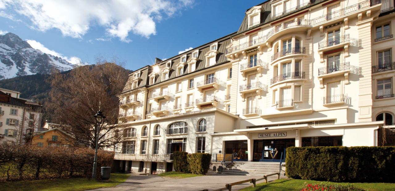 Façade du musée Alpin ©GaetanHaugeard Façade du musée Alpin ©GaetanHaugeard