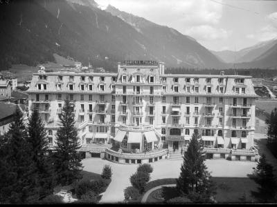 Façade du Chamonix Palace ©ArchivesMunicipales Façade du Chamonix Palace ©ArchivesMunicipales