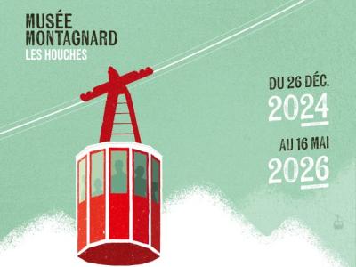 Affiche exposition Téléphérique et compagnie