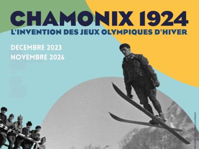 Affiche exposition Chamonix 1924