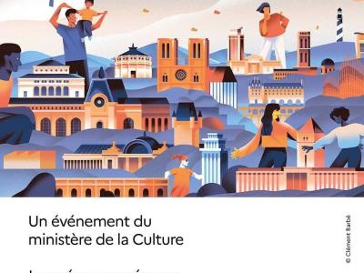 Affiche des Journées Européennes du Patrimoine 2025